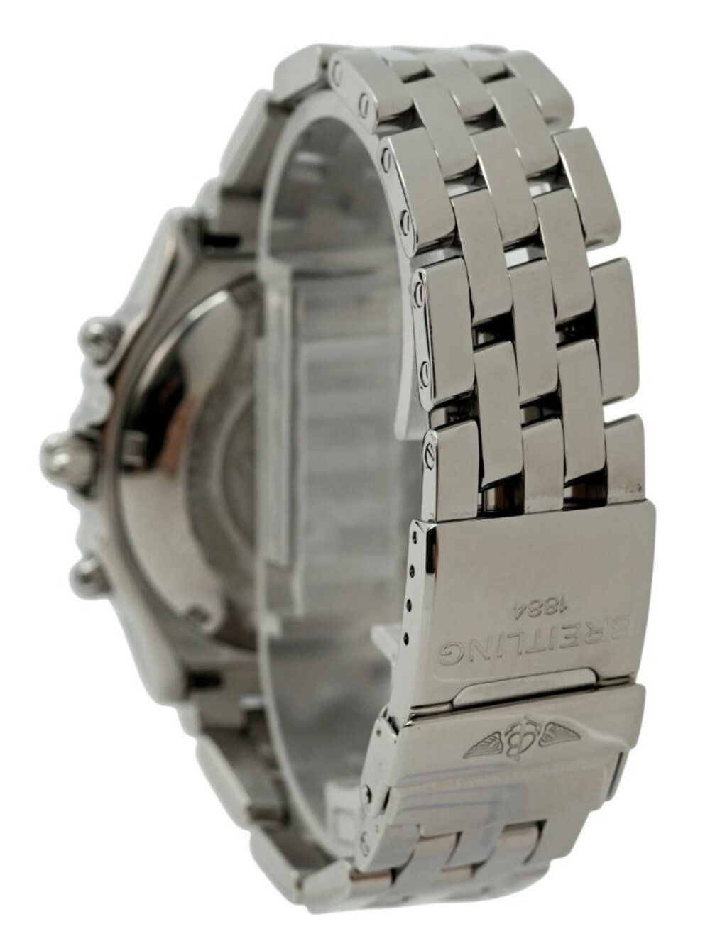 Breitling 40mm Men's Chronomat 100M Blue Dial Auto Chrono Watch! Ref: A13050.1! - Picture 5 of 9